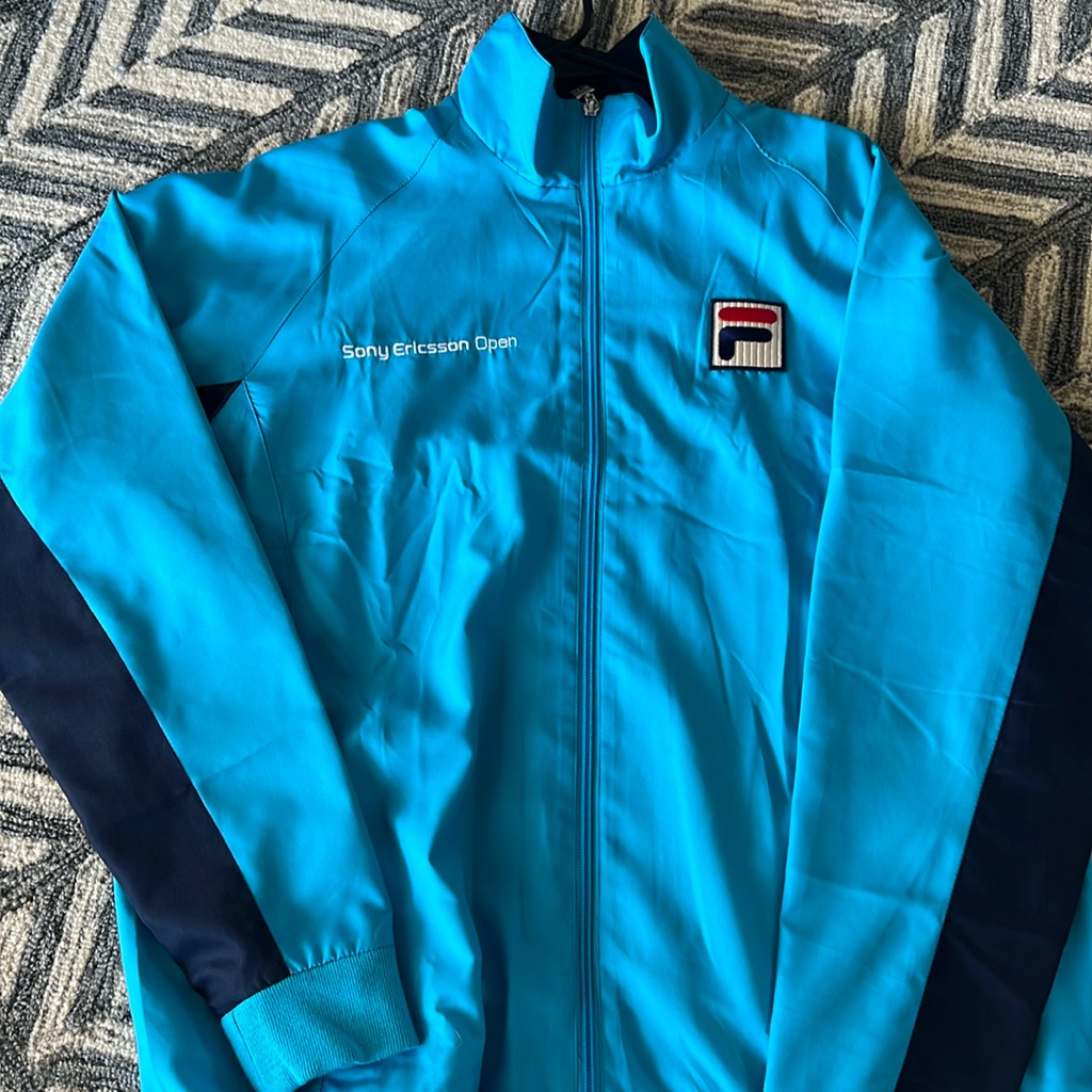 Fila Sony Ericsson Open Blue Jacket